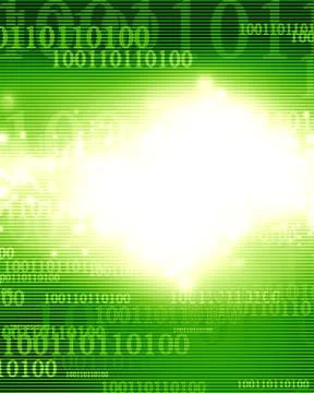 Bits and bytes Stock Illustration