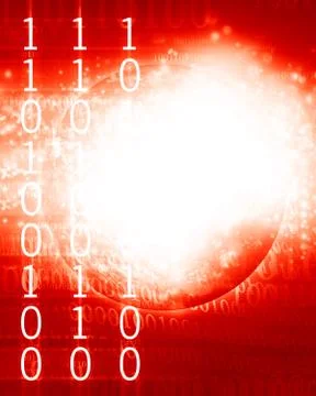 Bits and bytes Stock Illustration