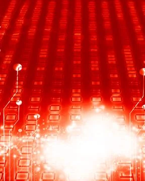 Bits and bytes Stock Illustration