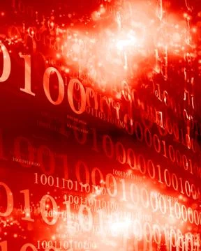 Bits and bytes Stock Illustration