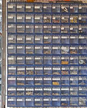 Bits tool shelf Stock Photos