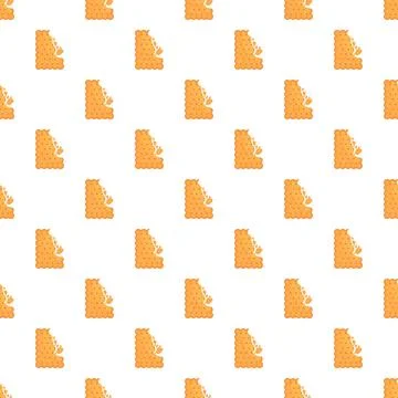 Bitten biscuit snack seamless pattern background design 스톡 일러스트