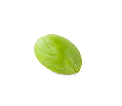 Bitter bean an isolated on white background Stock-Fotos