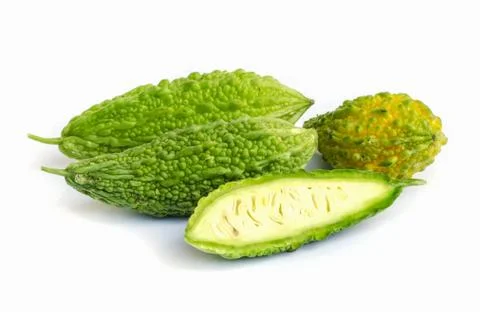 Bitter gourd. Stock Photos
