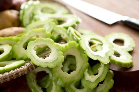 BITTER GOURD Stock Photos