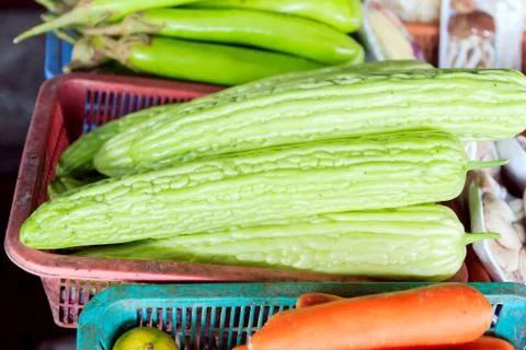 Bitter melon Stock Photos