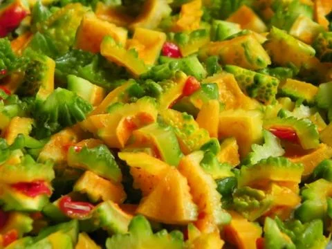 The bitter melon Stock Photos