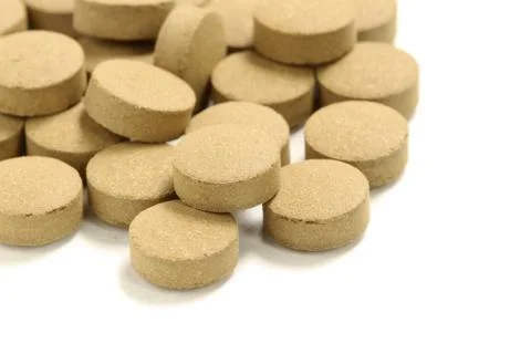 Bitter tablets Stock Photos