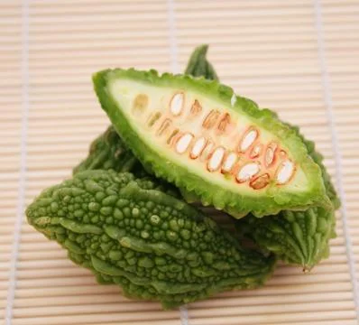 Bittermelonen Stock Photos