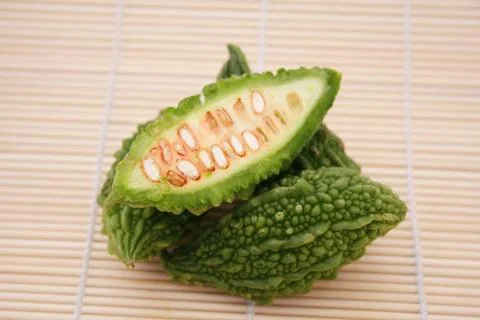 Bittermelonen Stock Photos