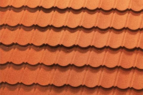 Bituminous tile Foto stock