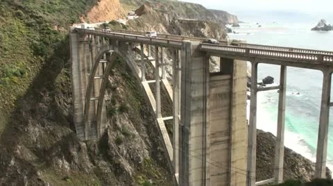 Bixby Bridge 스톡 동영상 11056073