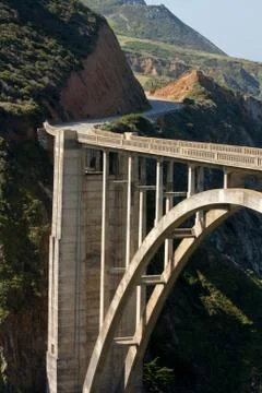 Bixby Bridge 库存照片