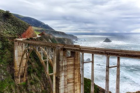 Bixby Bridge Stock Photos