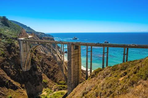 Bixby Bridge Foto stock