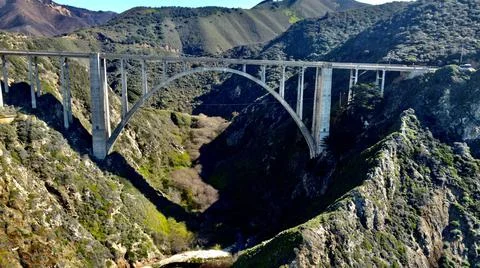 Bixby bridge Foto stock