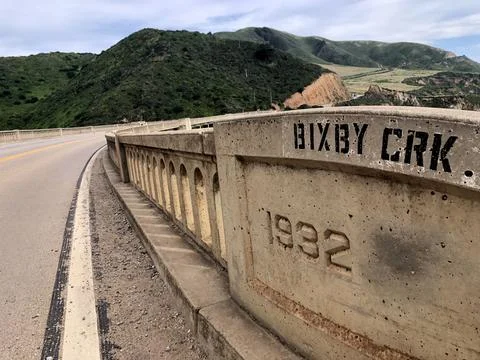 The Bixby Bridge Stock Photos
