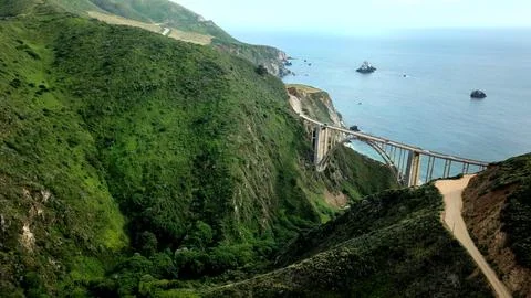 The Bixby Bridge Stock Photos