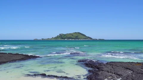 Biyangdo viewed from Hyeopjae Stock Footage 79581692