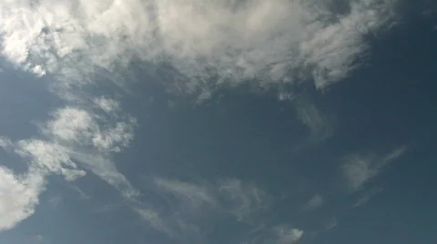 Bizarre clouds Stock Footage 485245