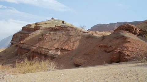 Bizarre Hill Vídeo Stock 884746