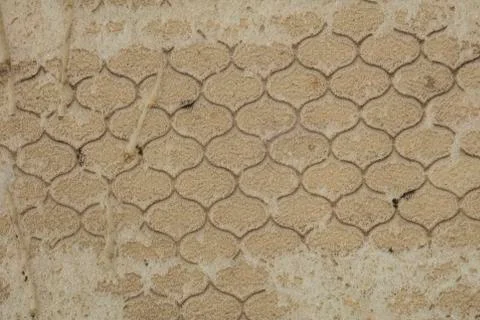 Bizarre Styrofoam background, closeup on pattern Stock-Fotos