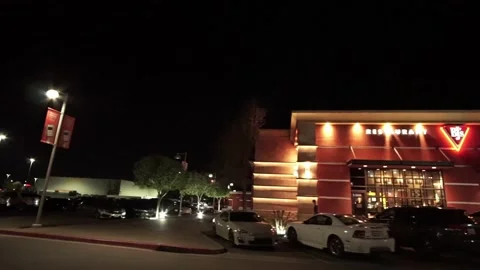 BJ's Brewhouse night Stock Footage 170916257