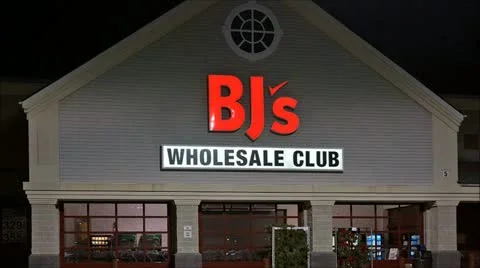 BJ's Wholesale club storefront loop Video stock 20523805