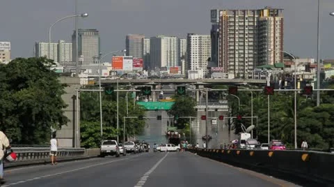 BKK Noi flood 0859 Stock Footage 20643304