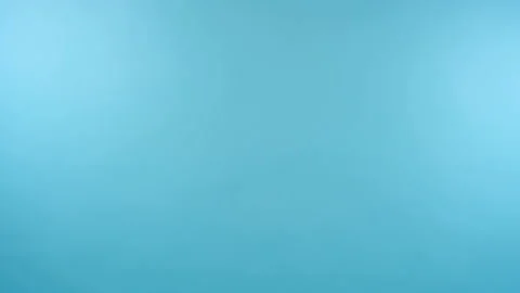 Bla-bla-bla gesture on blue background Stock Footage 171542699