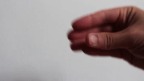 Bla bla bla hand motion open and close Stock Footage 76165517