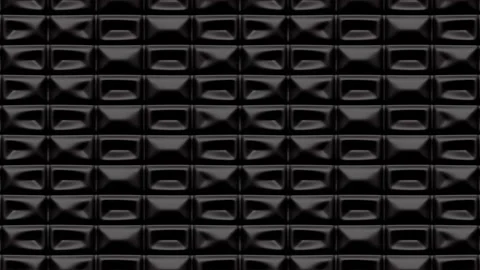 Black abstract animated background made of dark soft material Stock Footage 160068275