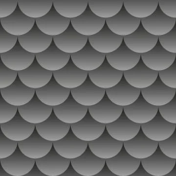 Black abstract background. 3d seamless geometric pattern. Vector illustration Stock-Illustration