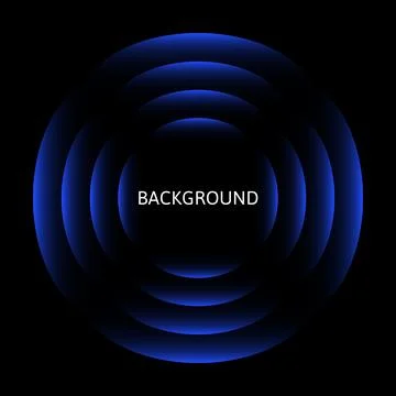 Black abstract background with blue pattern, modern geometric texture Stock Illustration