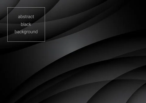 Black abstract background Illustrazione stock