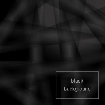 Black abstract background Illustrazione stock