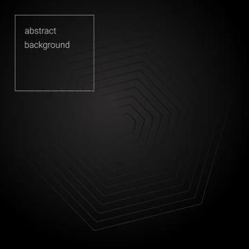 Black abstract background Stock Illustration