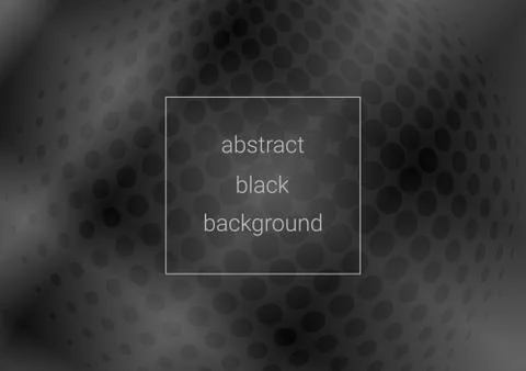 Black abstract background Stock Illustration