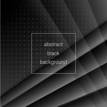 Black abstract background Stock Illustration