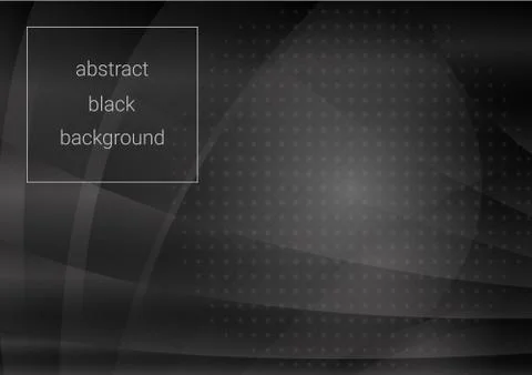 Black abstract background Stock Illustration