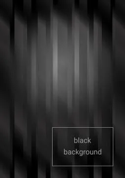 Black abstract background Stock Illustration