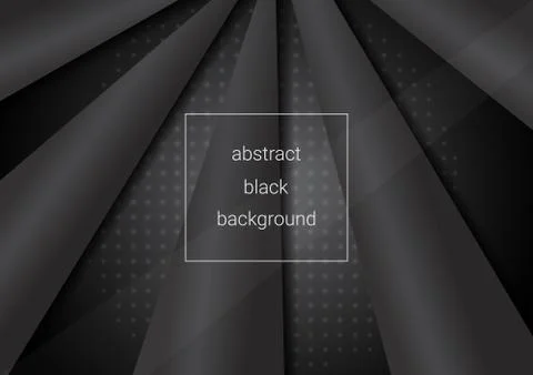 Black abstract background Stock Illustration