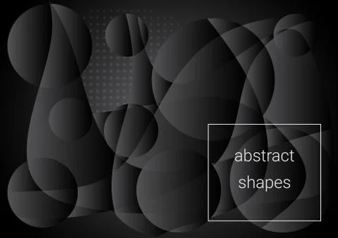 Black abstract background Stock Illustration