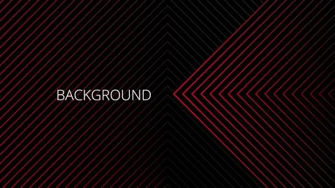 Black abstract background with red triangular pattern イラスト素材