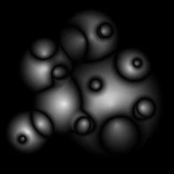 Black Abstract Backround Illustrazione stock