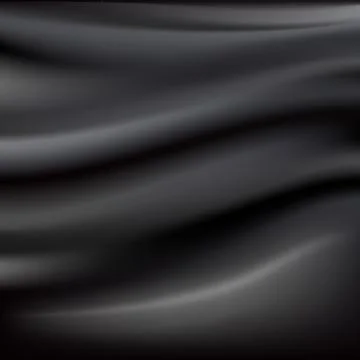 Black abstract cloth Stock Illustration