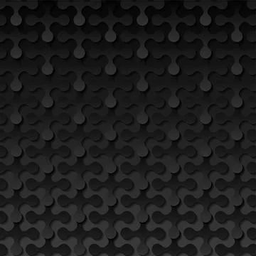 Black abstract concept geometric pattern paper background Stock Illustration