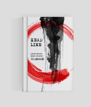 Black abstract design. Stock Illustration