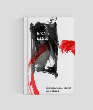 Black abstract design. Stock Illustration