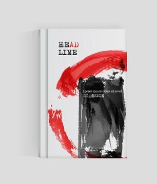 Black abstract design. Stock Illustration